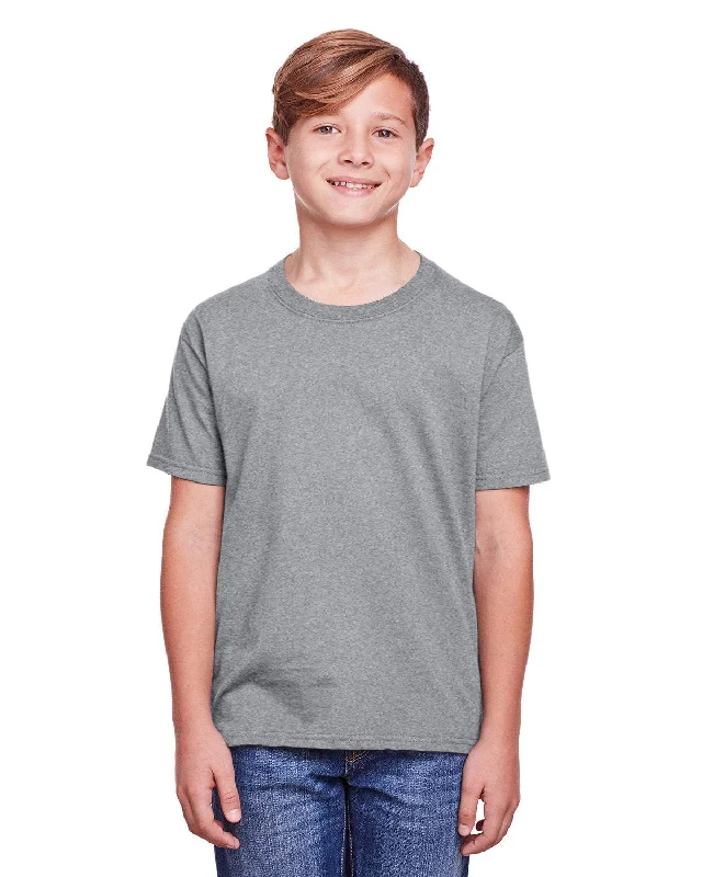 Fruit of the Loom Youth ICONIC T-Shirt | Athletic Heather