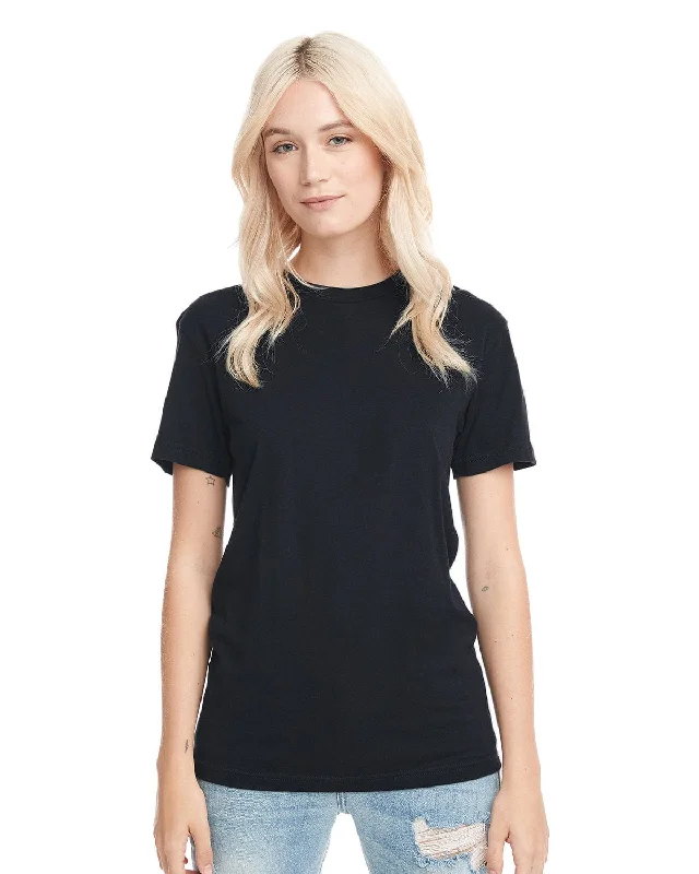 Next Level Mens Triblend Crew Tee | Graphite Black