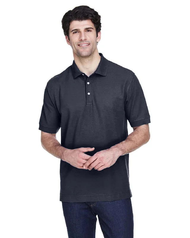 Devon & Jones Fine Pima Pique Polo Shirt | Navy