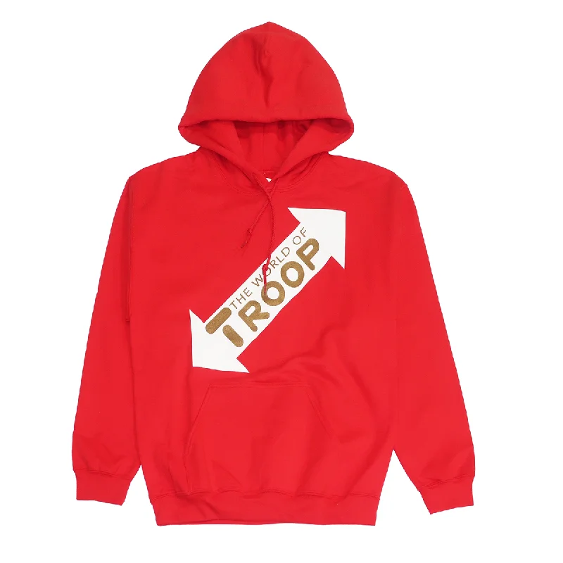 TROOP DESTROYER HOODIE CRED/WHT/GLD - TP173507