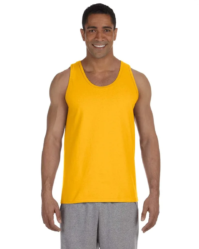 Gildan Ultra Cotton Tank | Gold