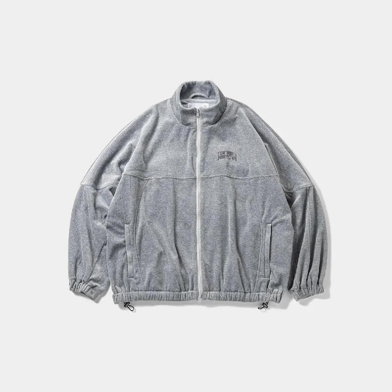 VELOUR TRACK JACKET