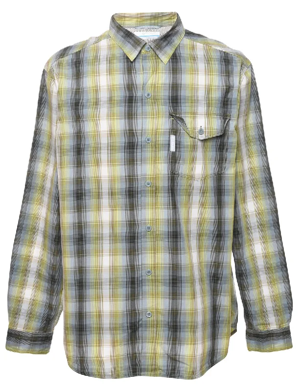 Columbia Checked Shirt - L