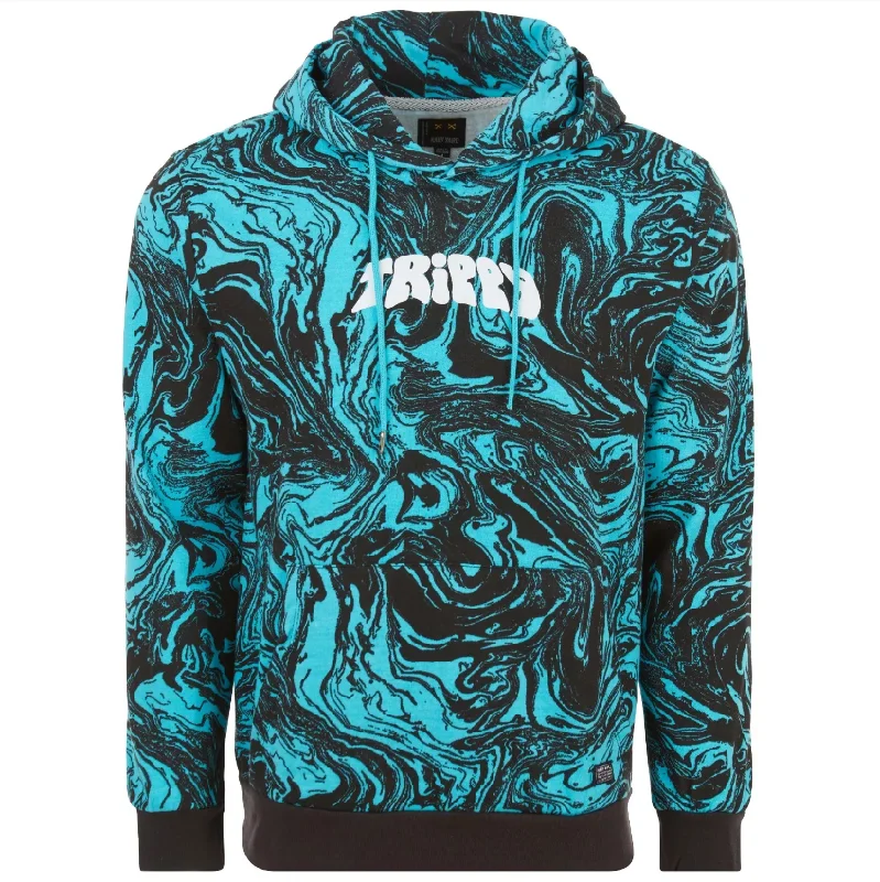 NAVY YARD HOODIE TRIPPY TEAL NFKT-2207