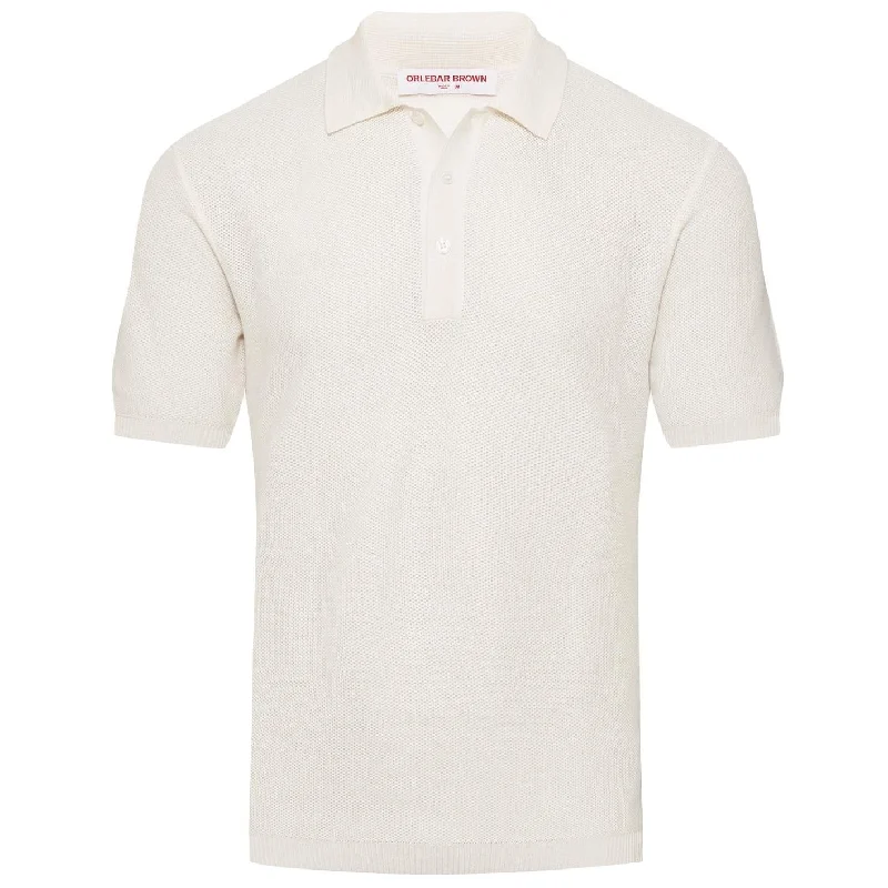 Maranon Cotton Polo Cloud White - SS24