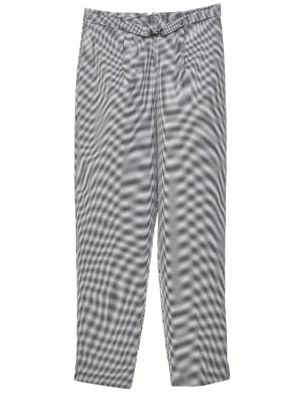 Checked Trousers - W30 L30