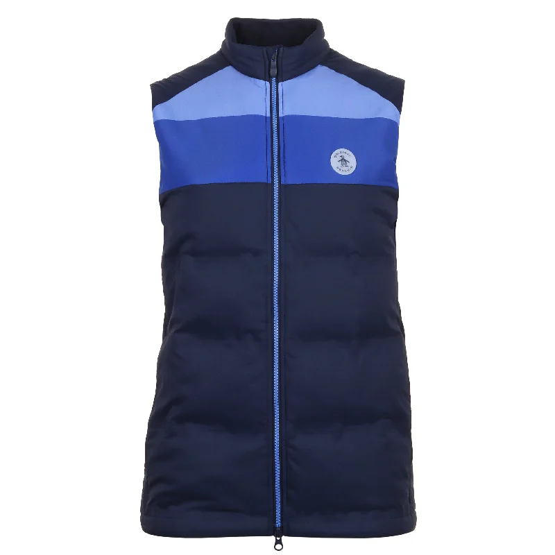 Original Penguin Golf Colour Block Lightweight Padded Vest