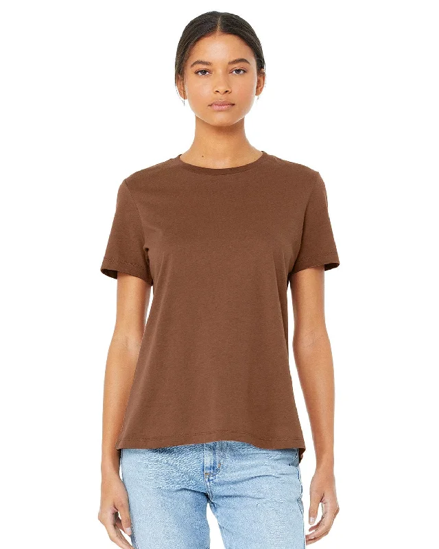 Bella+Canvas Ladies Relaxed Short Sleeve Jersey T-Shirt | Chestnut