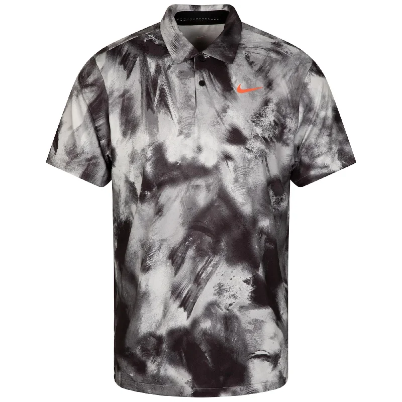 Dri-FIT Tour Ombre Print Polo Black/Orange - SS24