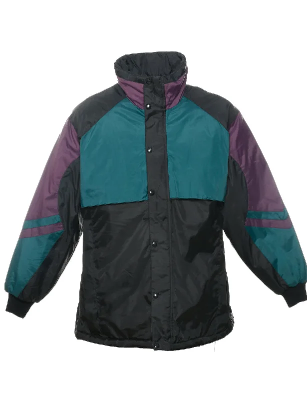 Colour Block Ski Jacket - XL