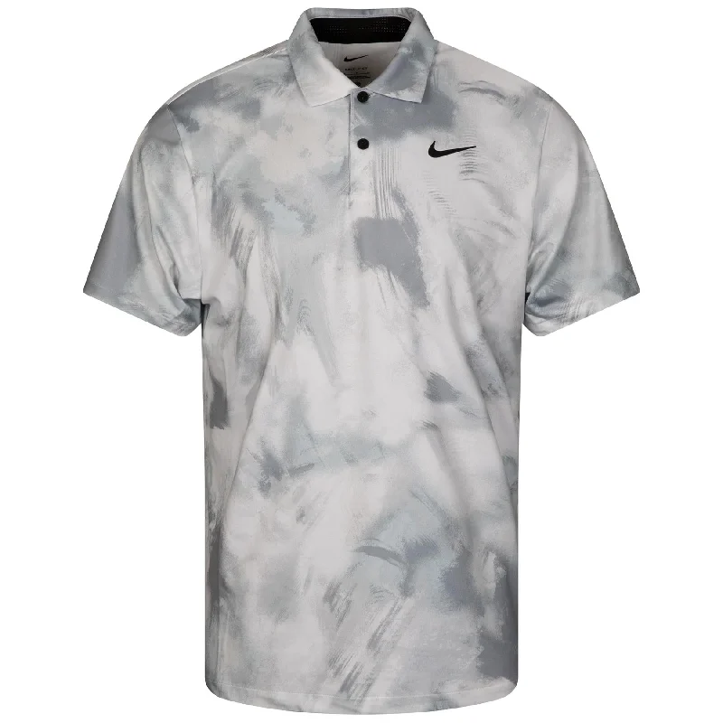 Dri-FIT Tour Ombre Print Polo White/Black - SS24