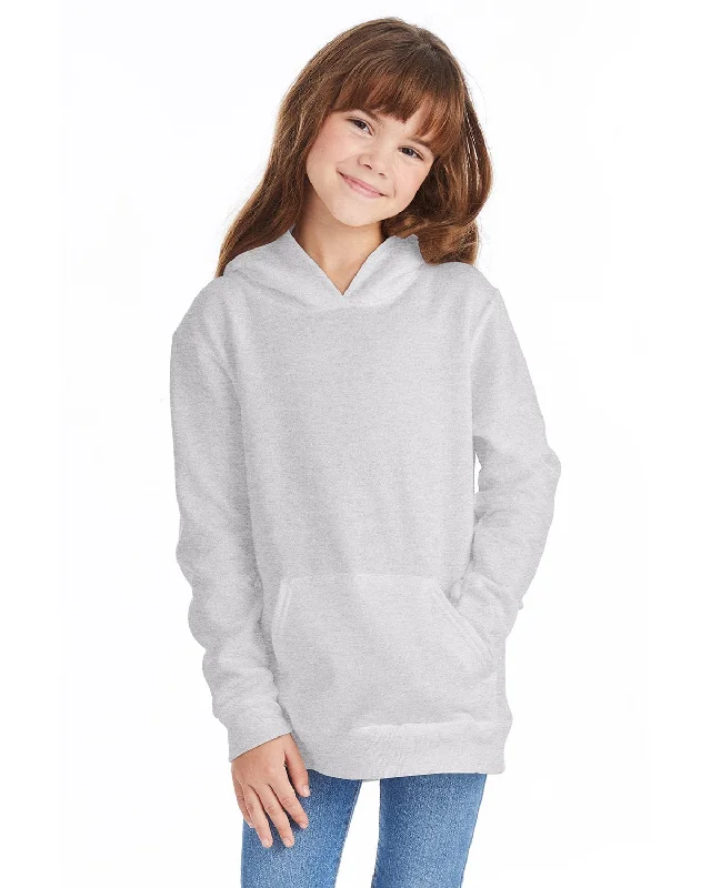 Hanes Youth Hooded Sweatshirt | Ash