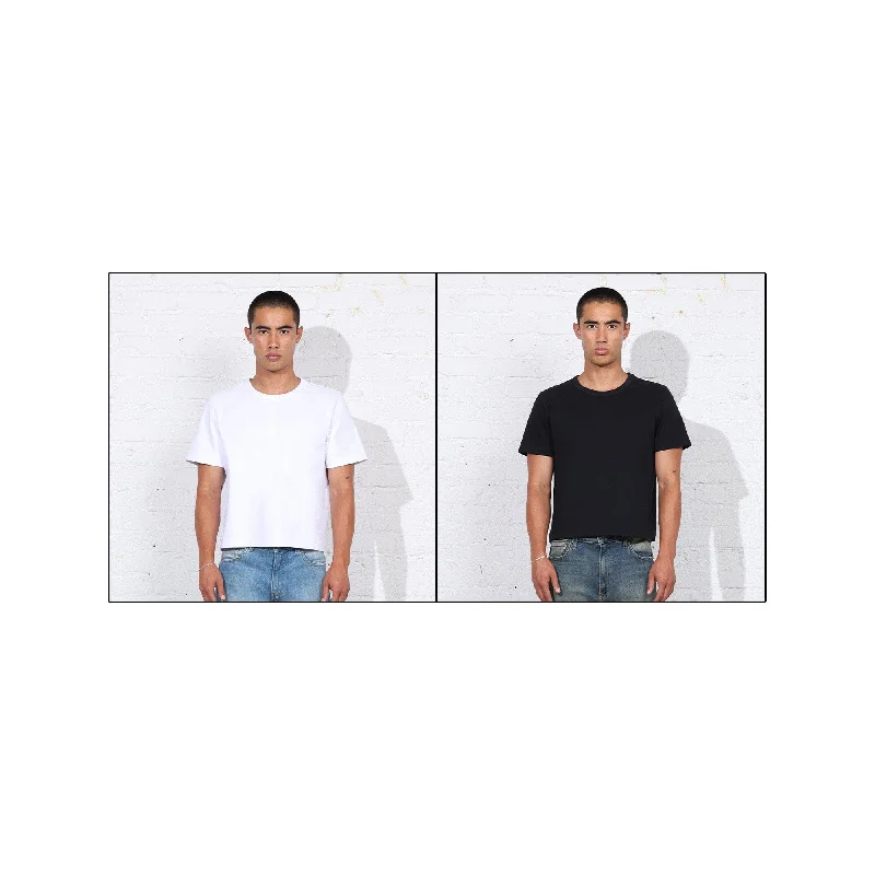 2-Pack | The Larchmont Super-Crop Tee | Heavyweight