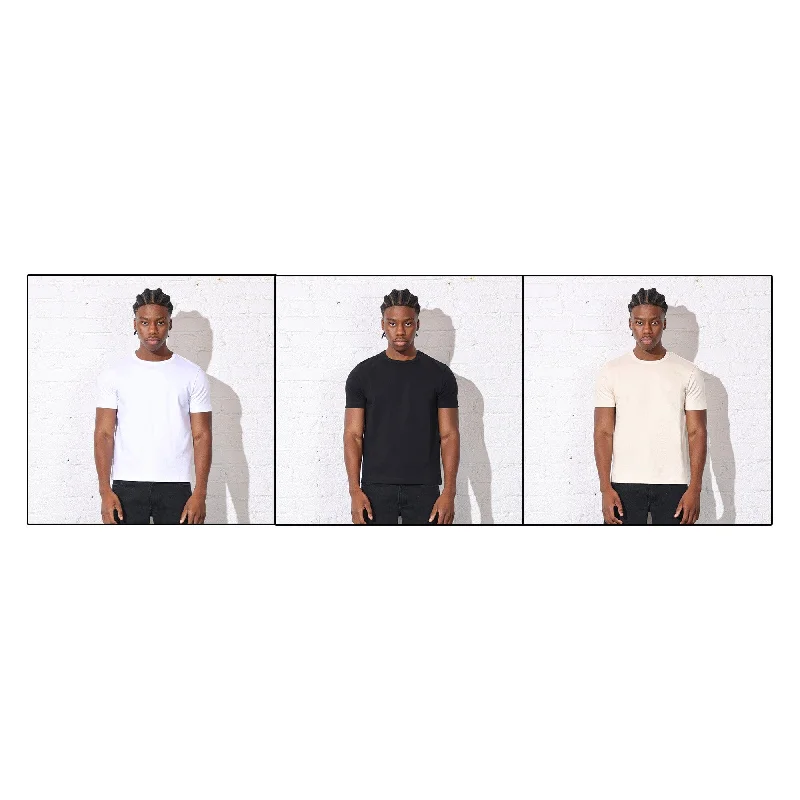 3-Pack | Los Feliz Crop Muscle Tee II | Heavyweight