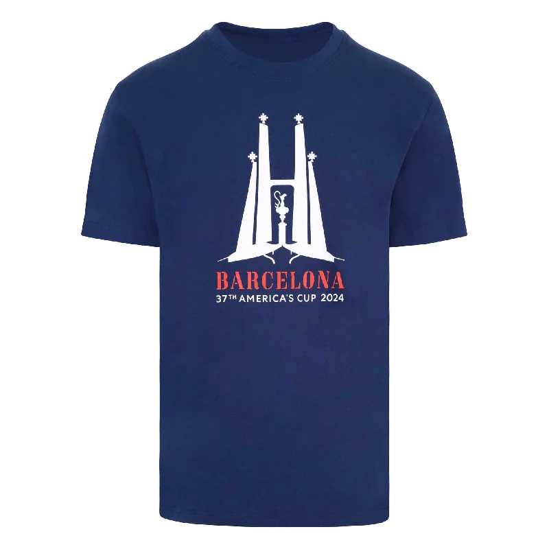 37th America's Cup Sagrada Sails T-Shirt