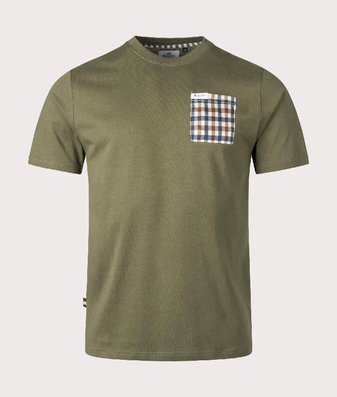 Active Club Check Pocket T-Shirt