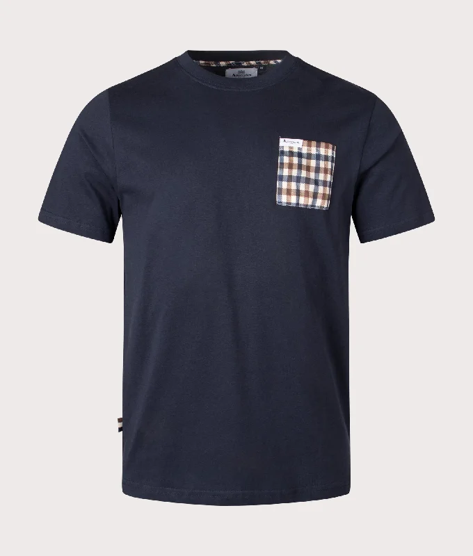 Active Club Check Pocket T-Shirt