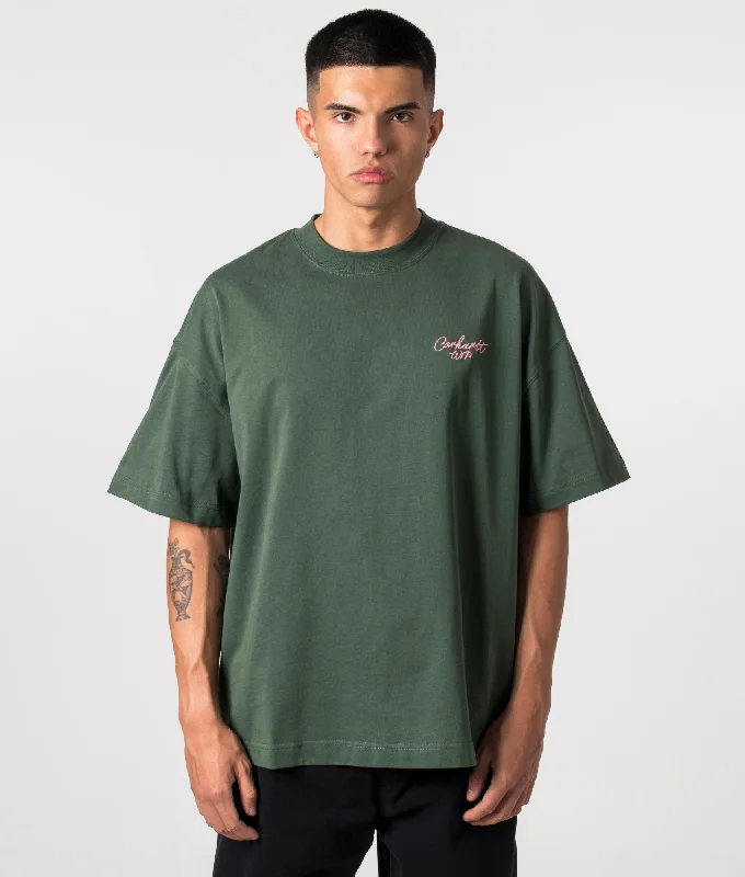 Relaxed Fit Signature Script T-Shirt