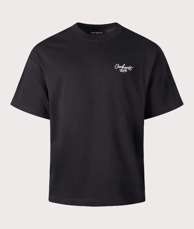 Relaxed Fit Signature Script T-Shirt