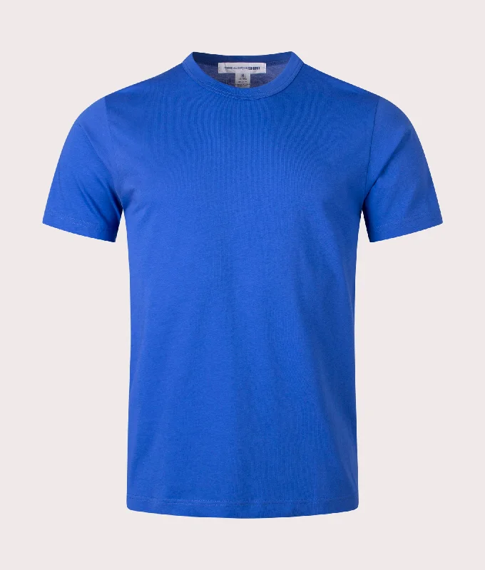 Ribbed Crew Neck T-Shirt