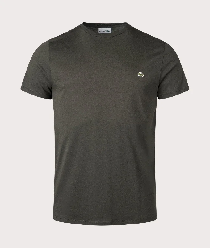 Pima Cotton Croc Logo T-Shirt