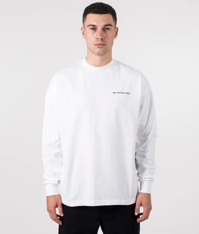 Oversized Uniform Long Sleeve T-Shirt