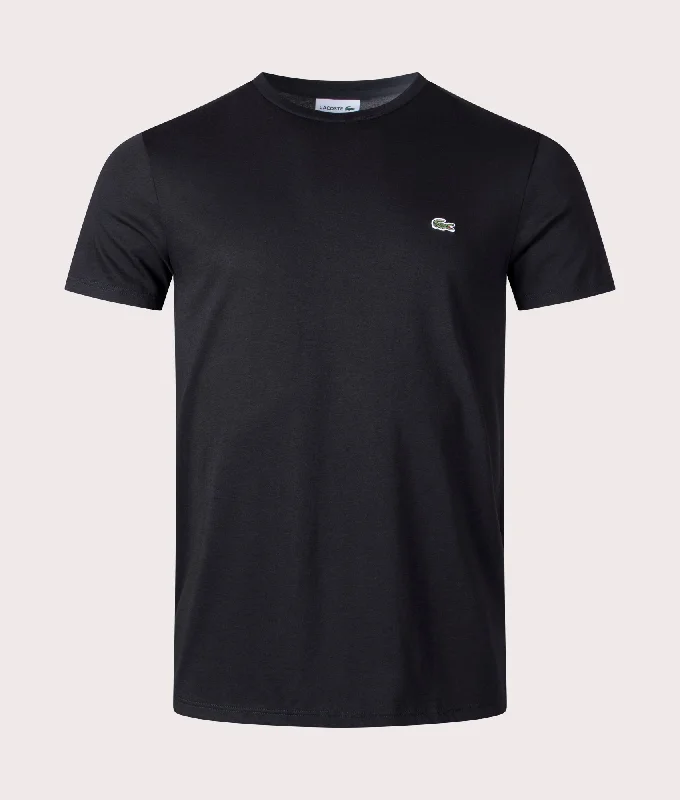 Pima Cotton Croc Logo T-Shirt