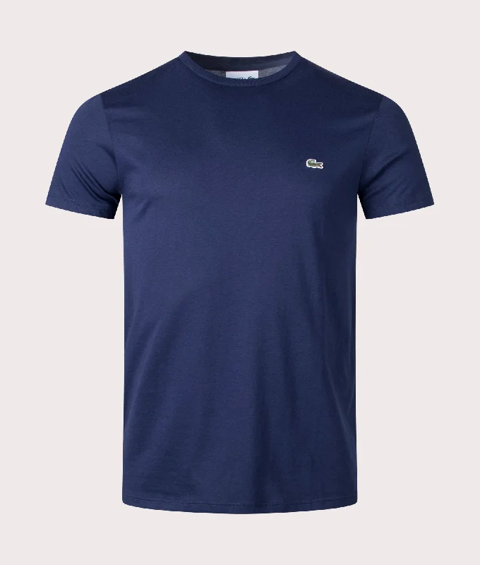 Pima Cotton Croc Logo T-Shirt