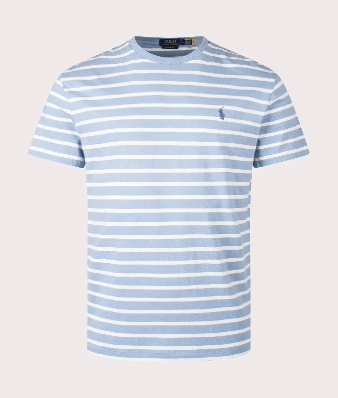 Classic Fit Striped Jersey T-Shirt