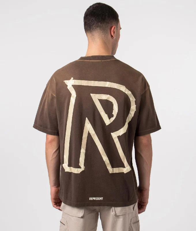 Masking Tape Initial T-Shirt