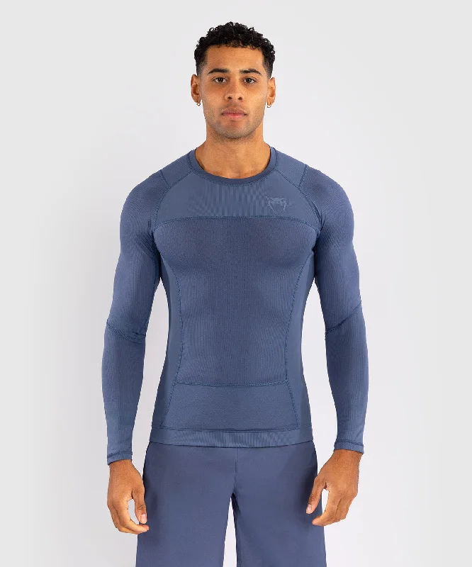 Venum G-Fit Air Men's Long Sleeve Rashguard - Foggy Blue