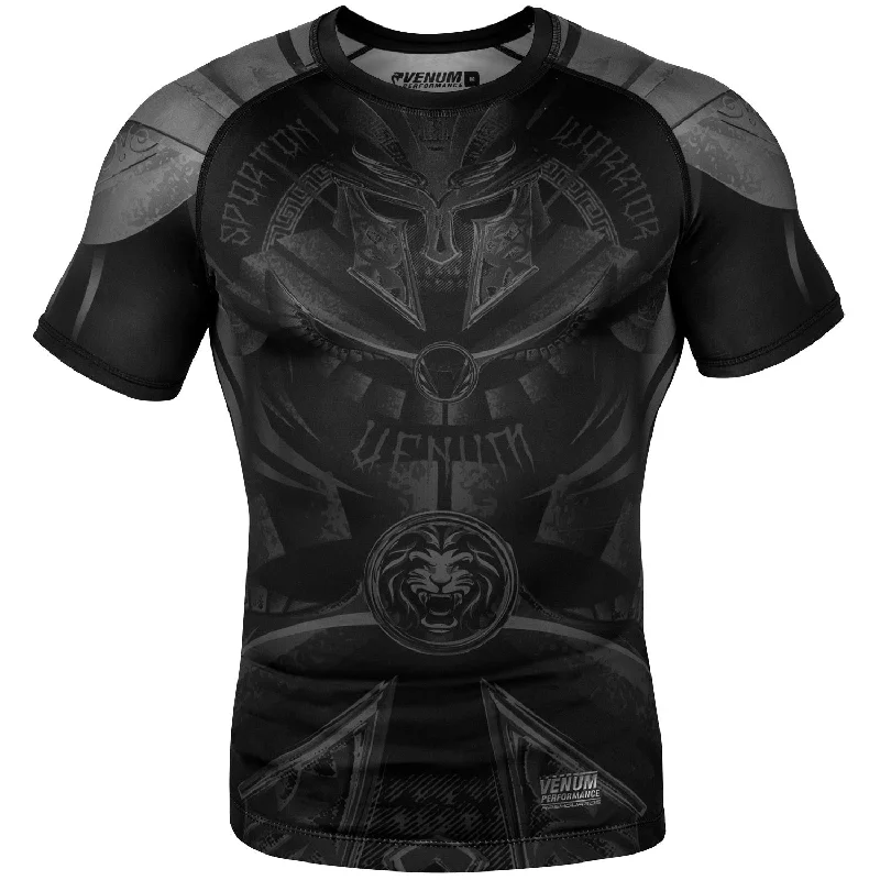 Venum Gladiator 3.0 Rashguard - Short Sleeves - Black/Black