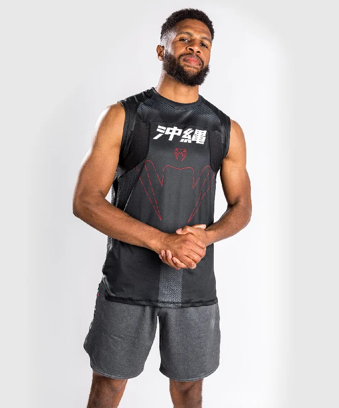 Venum Okinawa 3.0 Dry Tech Tank Top  - Black/Red